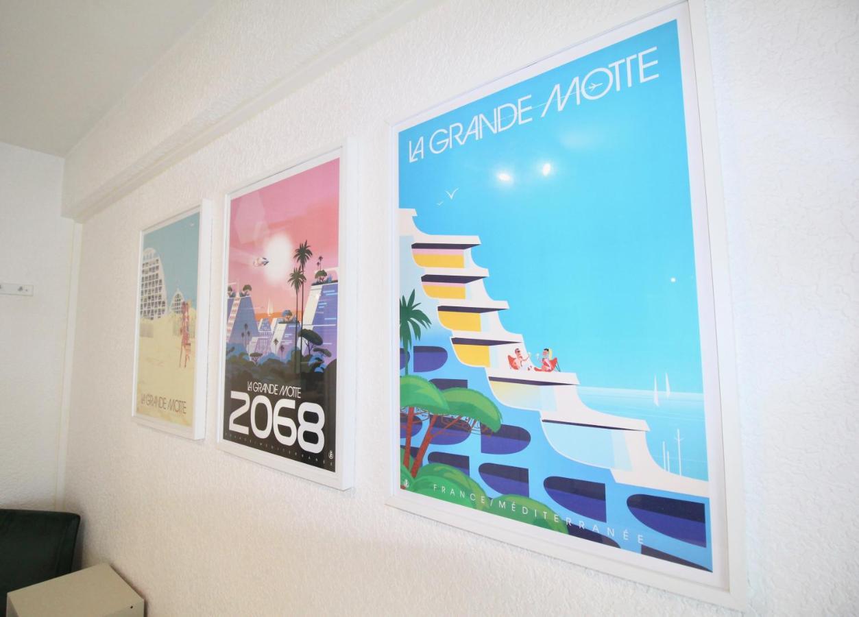 *Le Palais* En Plein Centre Ville Et Proche Plage Ла-Гранд-Мот Экстерьер фото